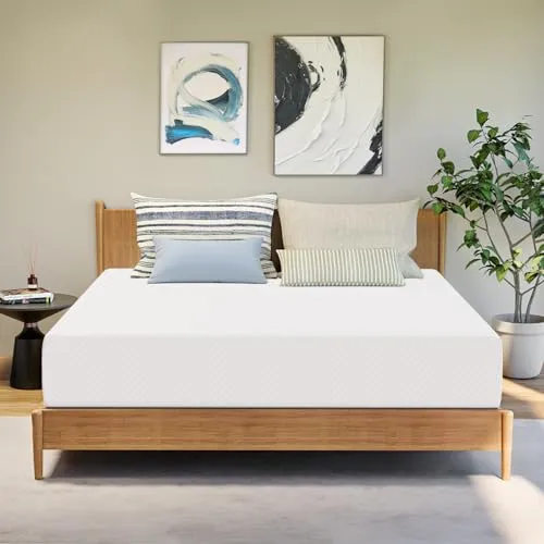 GAESTE King 10" Cooling Gel Memory Foam Mattress
