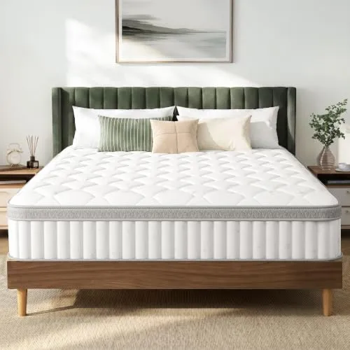 GAESTE Queen 10" Hybrid Cooling Mattress
