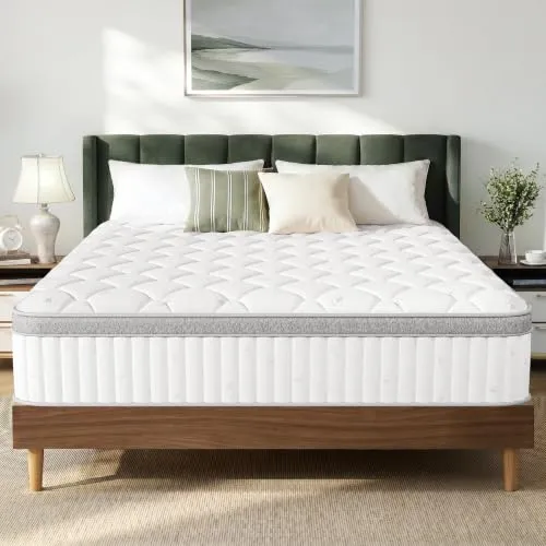 GAESTE Full 10" Hybrid Cooling Mattress